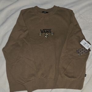 Vans Womens Embroidered Crewneck Sweater
